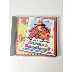 Where in the World is Carmen Sandiego? Junior Detective Edition – PC CD-ROM Game